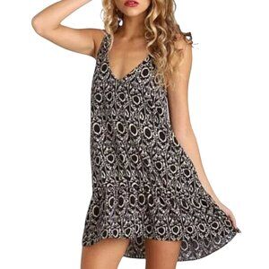 Show Me Your Mumu Ancient Feather Mini Dress Sleeveless Summer/Casual/Resort - M